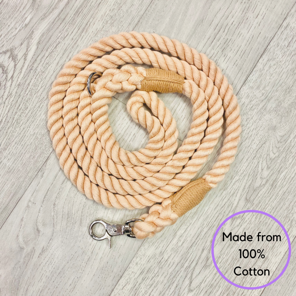Rope Lead - Apricot