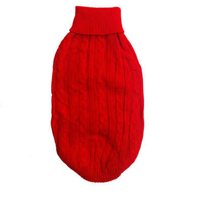 Knitted Jumper in Red