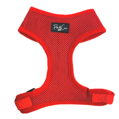 Mesh Harness in Red