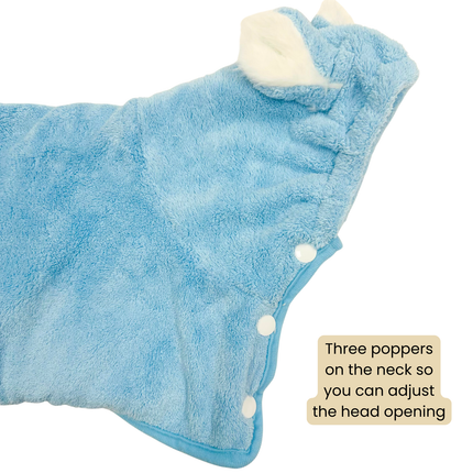 Blue Drying Robe