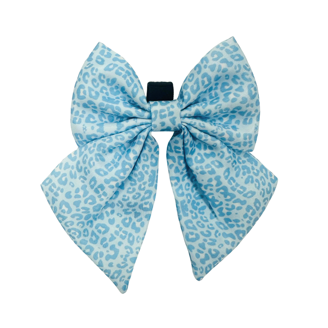 Sky Leopard Sailor Bow Tie