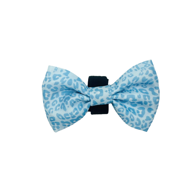 Sky Leopard Bow Tie