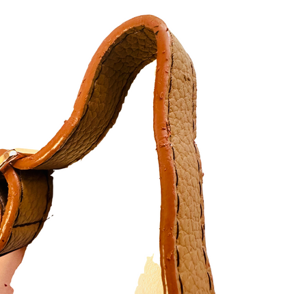 FINISHING ISSUES - Faux Leather Collar - Tan