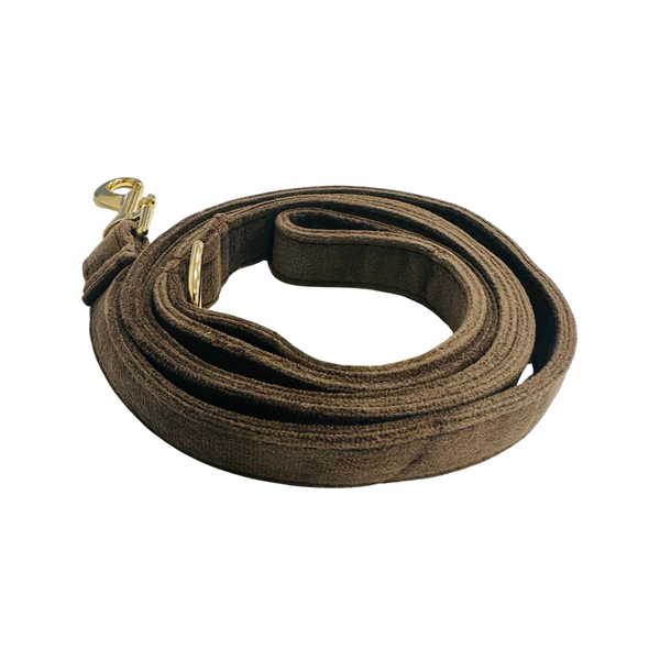 Velour Lead - Chocolate