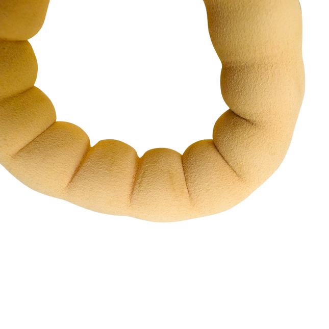 STAINED FOAM HANDLE (5) Nylon Rope Lead - Pastel Peach (5)
