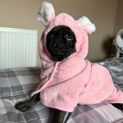Pink Drying Robe