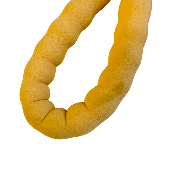STAINED FOAM HANDLE (6) Nylon Rope Lead - Pastel Peach (6)