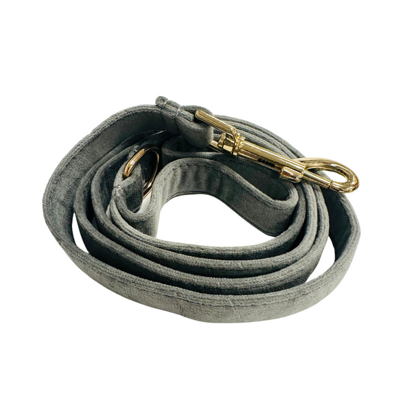 Velour Lead - Dove Grey
