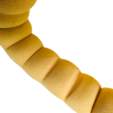 STAINED FOAM HANDLE (5) Nylon Rope Lead - Pastel Peach (5)