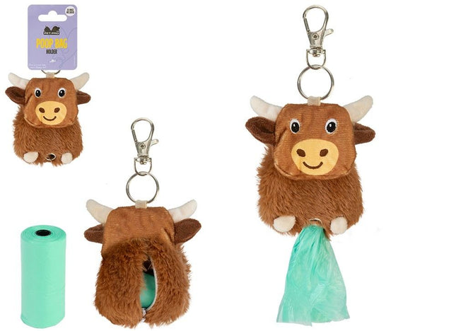 Highland Cow Poo Bag Dispenser