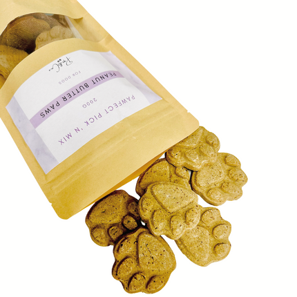 Pawfect Pick 'N Mix - Peanut Butter Paws - Available in 200g or 500g