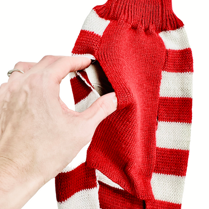 Reindeer Red and White Jumper