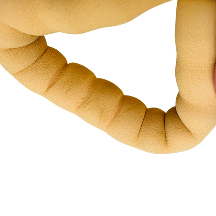 STAINED FOAM HANDLE (5) Nylon Rope Lead - Pastel Peach (5)
