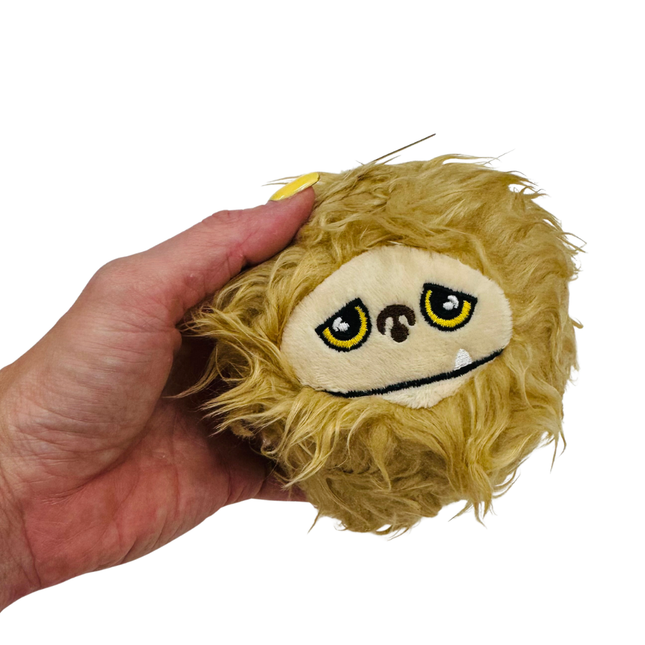 Good Boy Squeaky Hairy Monster Ball Toy