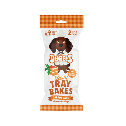 Denzel's Tasty Tray Bakes Carrot Cake
