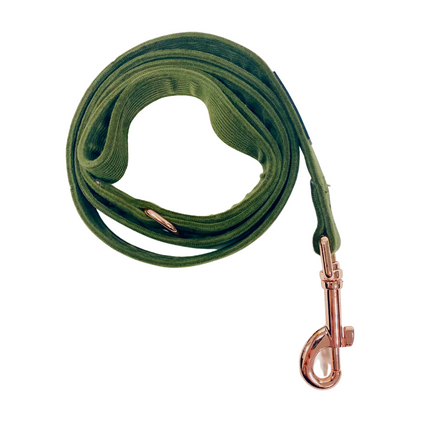 Luxury Corduroy Lead in Green