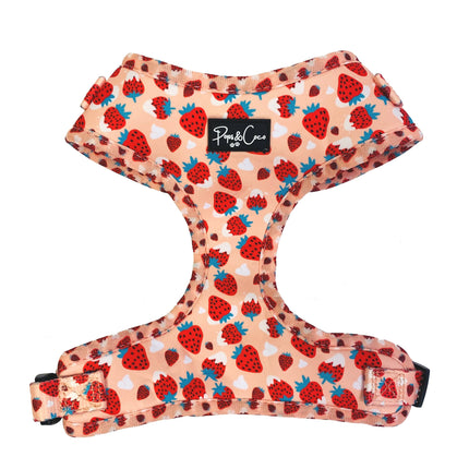 Strawberries & Cream Fully Adjustable Harness