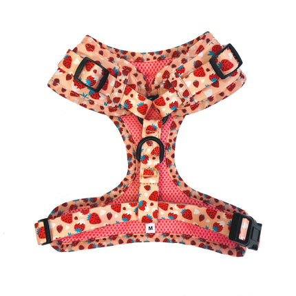 Strawberries & Cream Fully Adjustable Harness