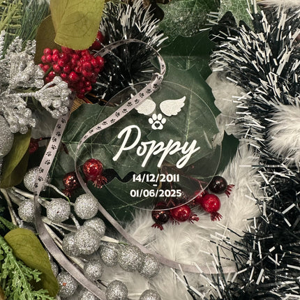 Personalised Memorial Bauble