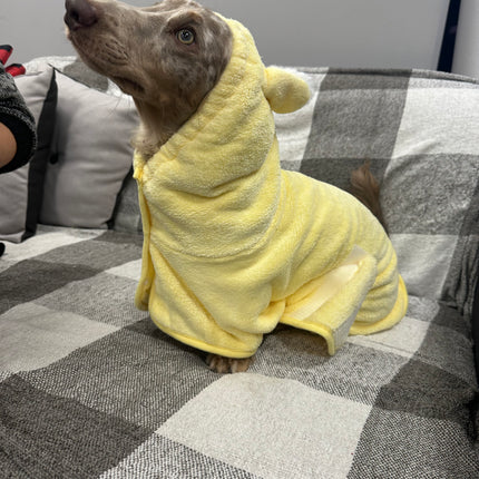 Yellow Drying Robe