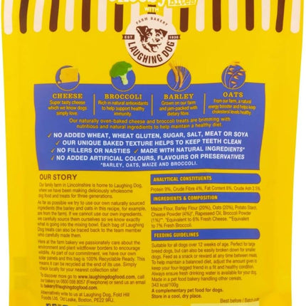 Laughing Dog Cheesy Bites 125g