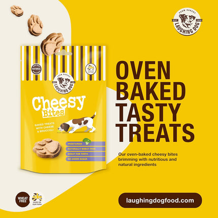 Laughing Dog Cheesy Bites 125g