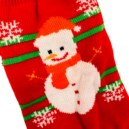 Red Snowman Jumper