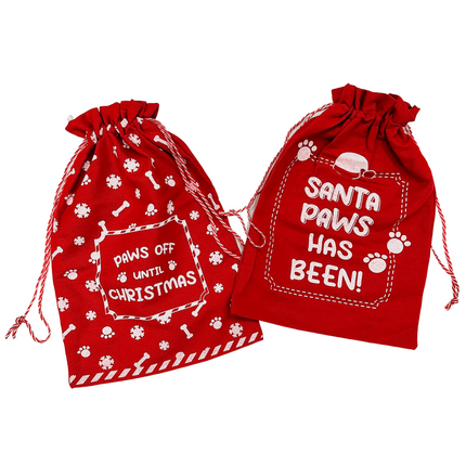 Christmas Dog Sacks