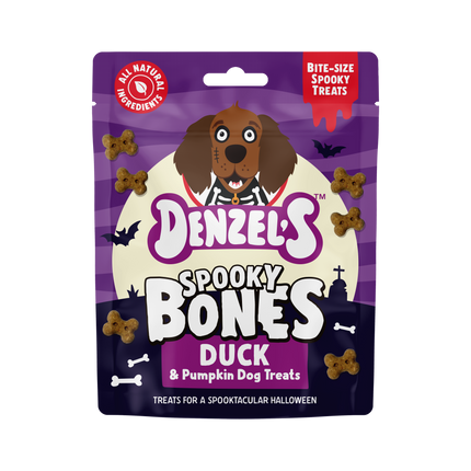 Denzel's Halloween Spooky Bones Duck & Pumpkin