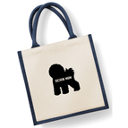 Navy / Bichon Frise