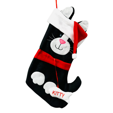 Black Cat Stocking