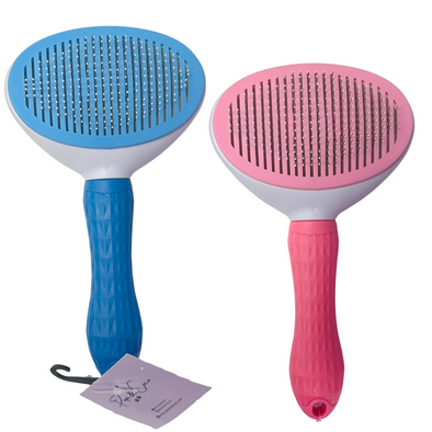 Dog Brush in Pink or Blue