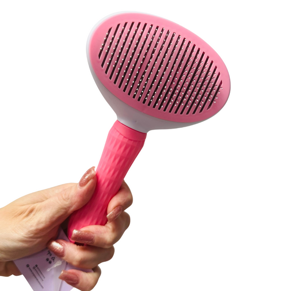 Dog Brush in Pink or Blue