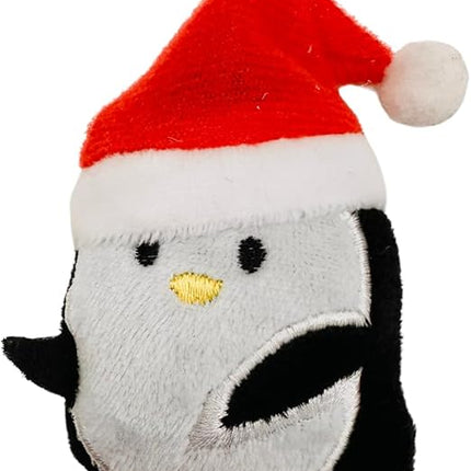 Miniature Christmas Catnip Toys Penguin Pack