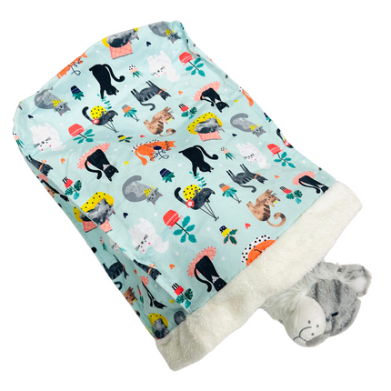 Crinkle Cat Tunnel Bag