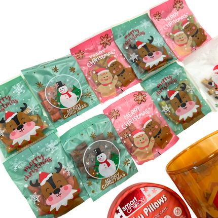 Crunchy Pillows Festive Treats for Cats