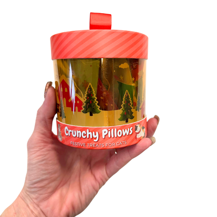 Crunchy Pillows Festive Treats for Cats