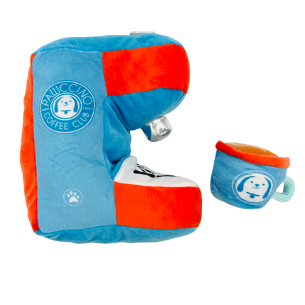 Plush Coffee Machine with Cup Toy