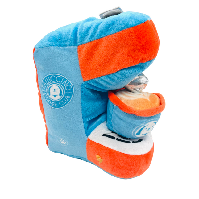 Plush Coffee Machine with Cup Toy
