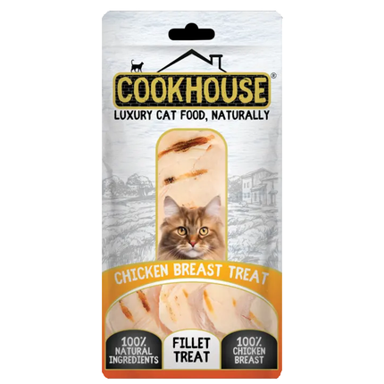 Cookhouse Fillet Treats in Chicken or Tuna