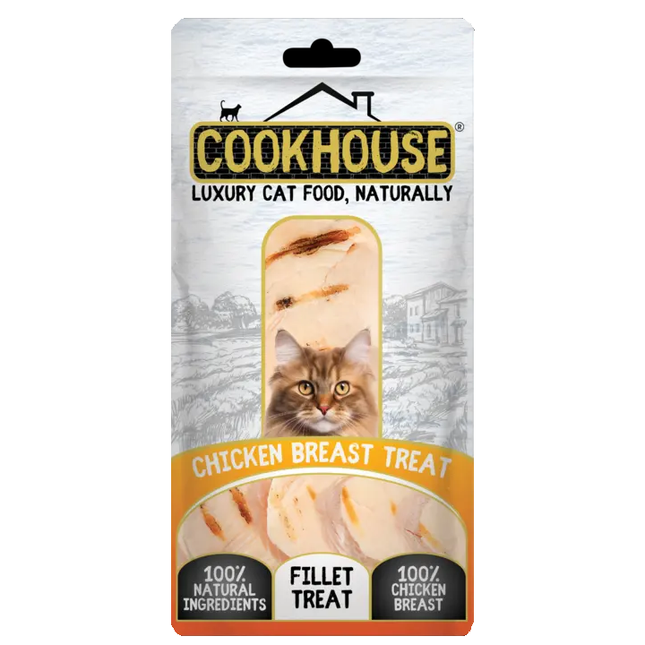 Cookhouse Fillet Treats in Chicken or Tuna