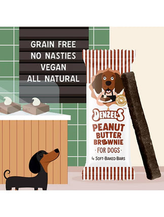 Denzel's Soft Baked Bars Peanut Butter Brownie