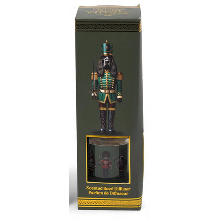 Christmas Reed Diffuser - Nutcracker Design with Dogs and Cats - Christmas Berries Scent