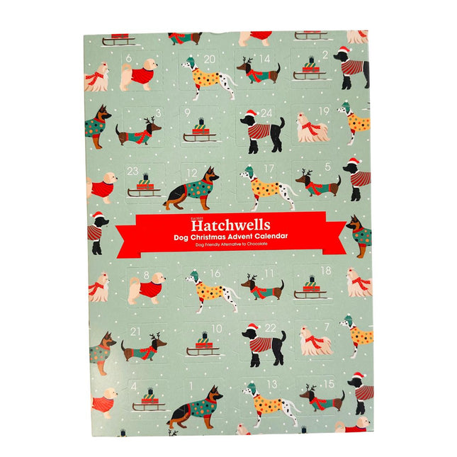 Hatchwells Dog Advent Calendar - 70g - Carob Flavoured Treats