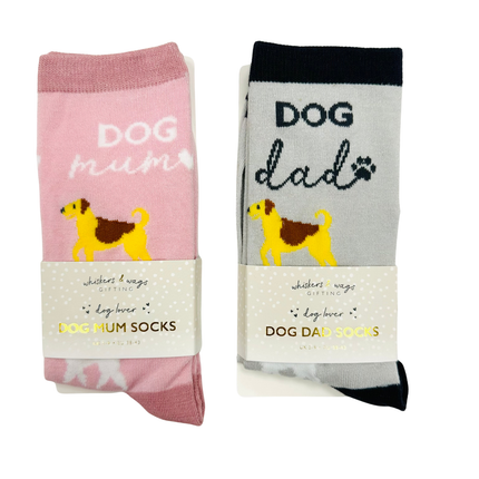 Dog Mum & Dog Dad Socks