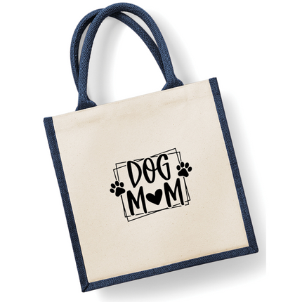 Dog Mum or Cat Mum Jute Bag