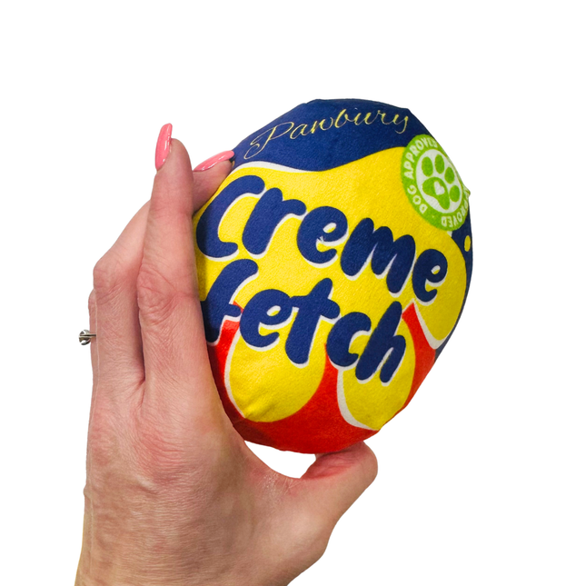 Easter Creme Fetch Egg Toy