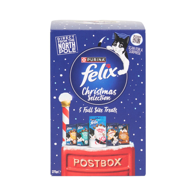 Felix Christmas Selection Postbox - 5 full packs  - 275g