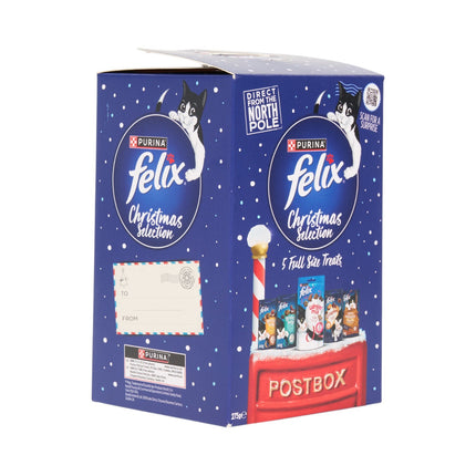 Felix Christmas Selection Postbox - 5 full packs  - 275g