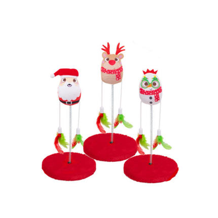 Festive Swatter Cat Toy With Catnip